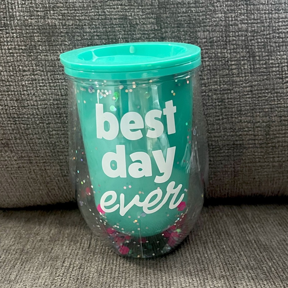 “Best Day Ever” Plastic Tumbler